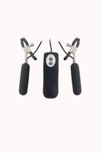 Vibrador em Silicone para Mamilos com Grampos – Doce Malícia
