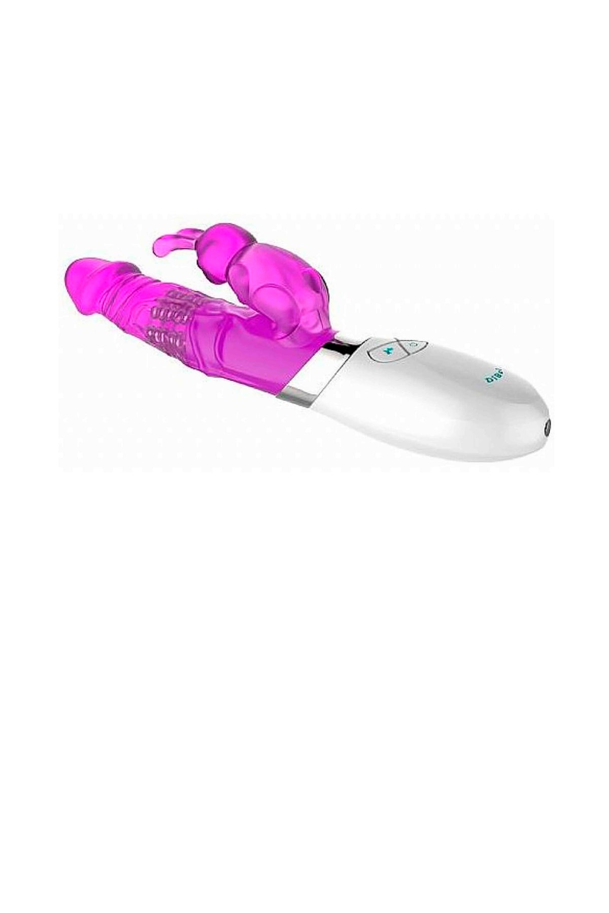 Vibrador Recarregável Jack Rabbit Rotativo em rosa – Doce Malícia
