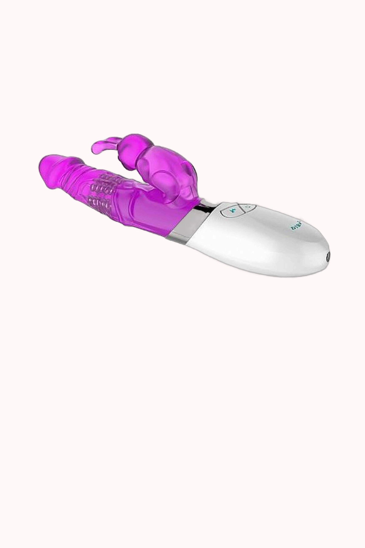 Vibrador Recarregável Jack Rabbit Rotativo USB em Jelly – 7 Modos – Doce Malícia