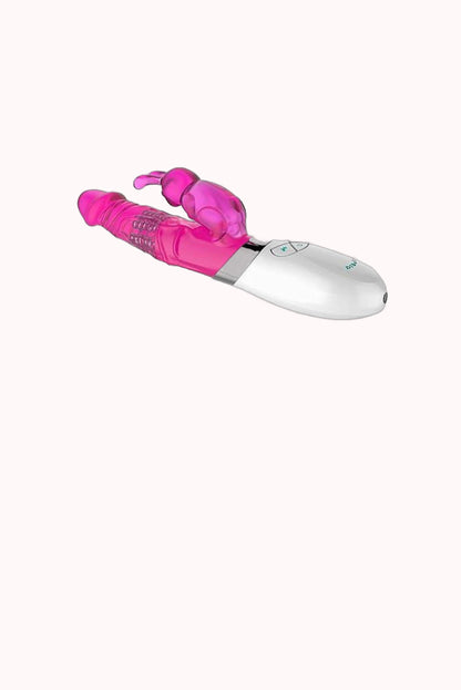 Vibrador Recarregável Jack Rabbit Rotativo USB em Jelly – 7 Modos – Doce Malícia