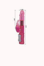 Vibrador Rotativo Liso Recarregável Rabbit – 7 Vibrações com Rotação 360º – Doce Malícia