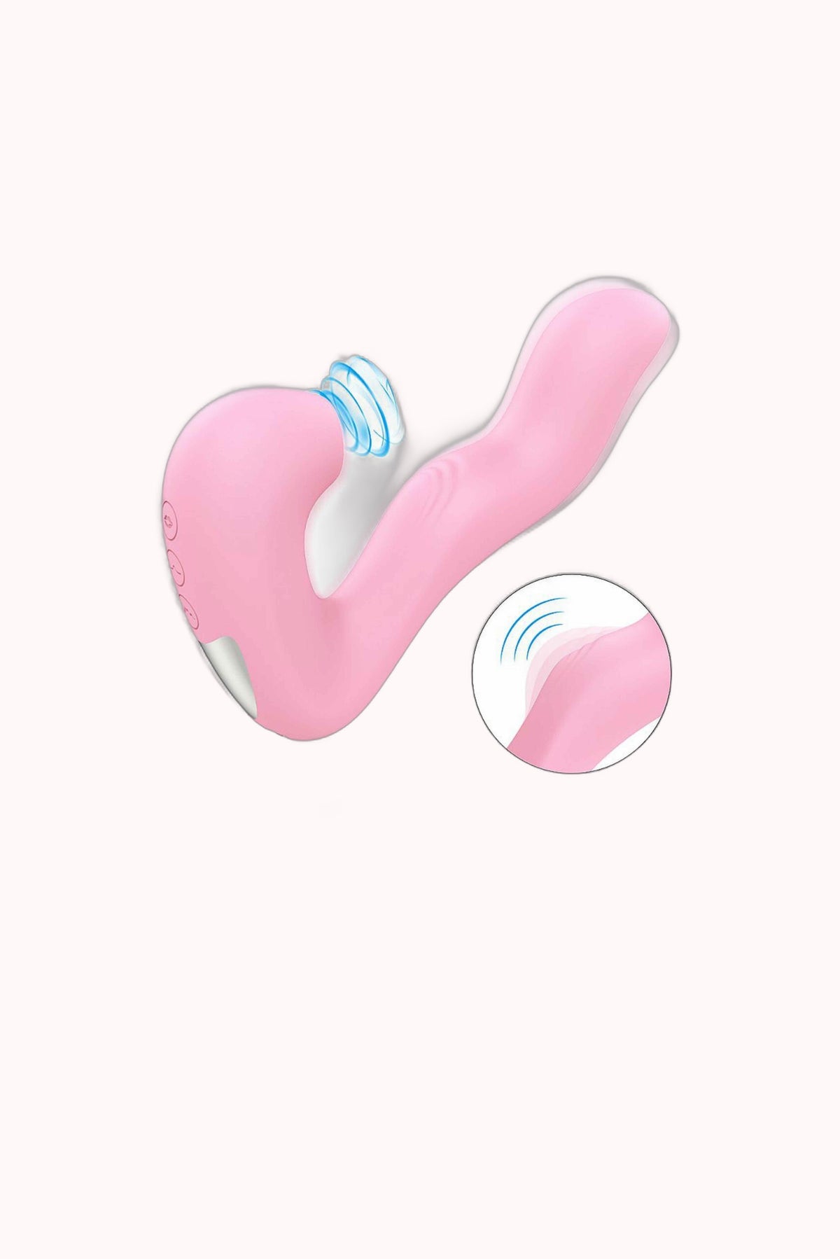 Vibrador de Ponto G e Clitóris com Pulsação Recarregável – Doce Malícia