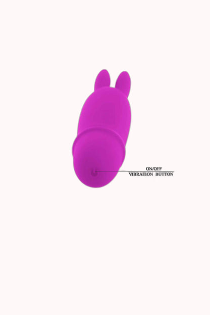 Vibrador Mini Orelhas do Coelho em Silicone – Doce Malícia