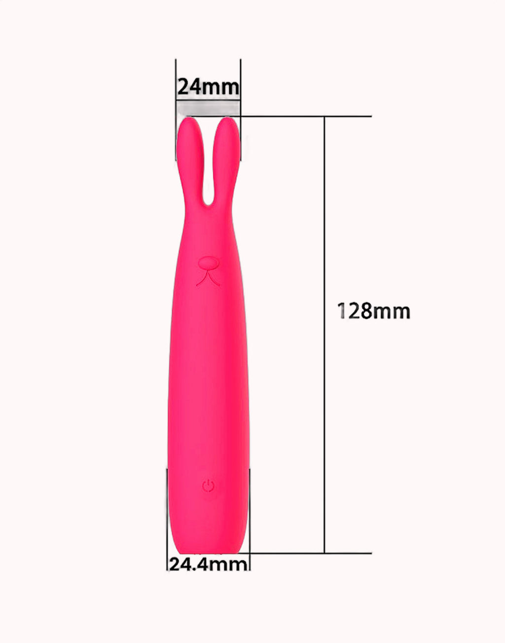 Vibrador de Clitóris com Orelha de Coelho – Doce Malícia