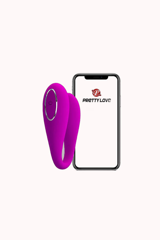 Vibrador para Casal August – Conexão via Bluetooth | Pretty Love – Doce Malícia