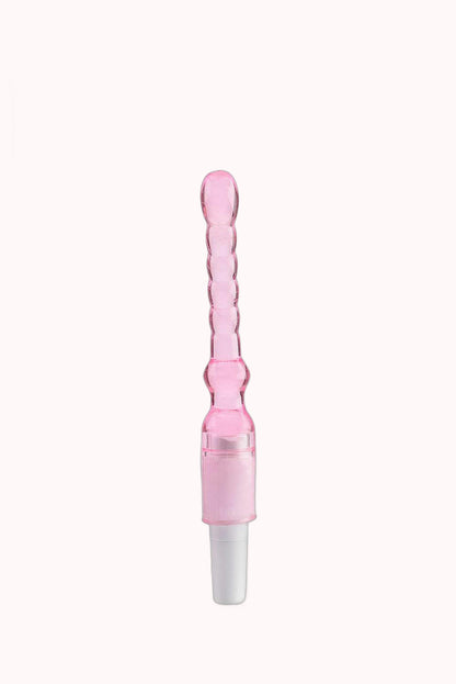 Vibrador Plug Anal em Jelly 17cm – Doce Malícia