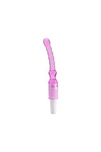 Vibrador Plug Anal em Jelly 17cm em rosa – Doce Malícia