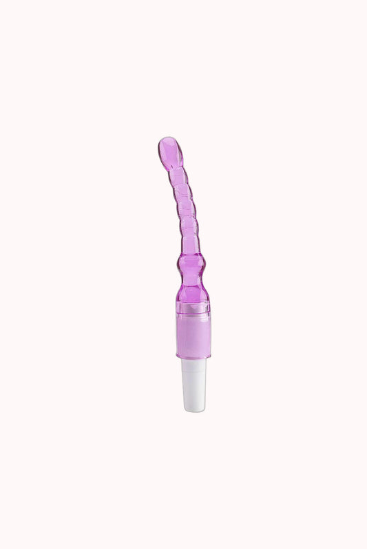 Vibrador Plug Anal em Jelly 17cm – Doce Malícia