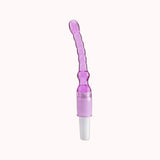 Vibrador Plug Anal em Jelly 17cm – Doce Malícia