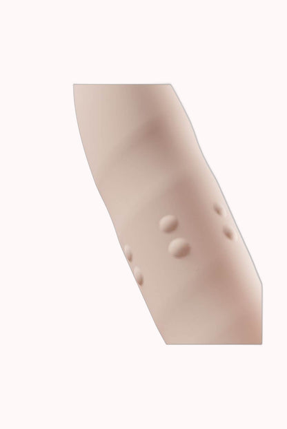 Vibrador de Ponto G e Clitóris / Pulsação com Vai e Vem Rotação / Aquecimento – 23,5 x 3,7cm – Doce Malícia