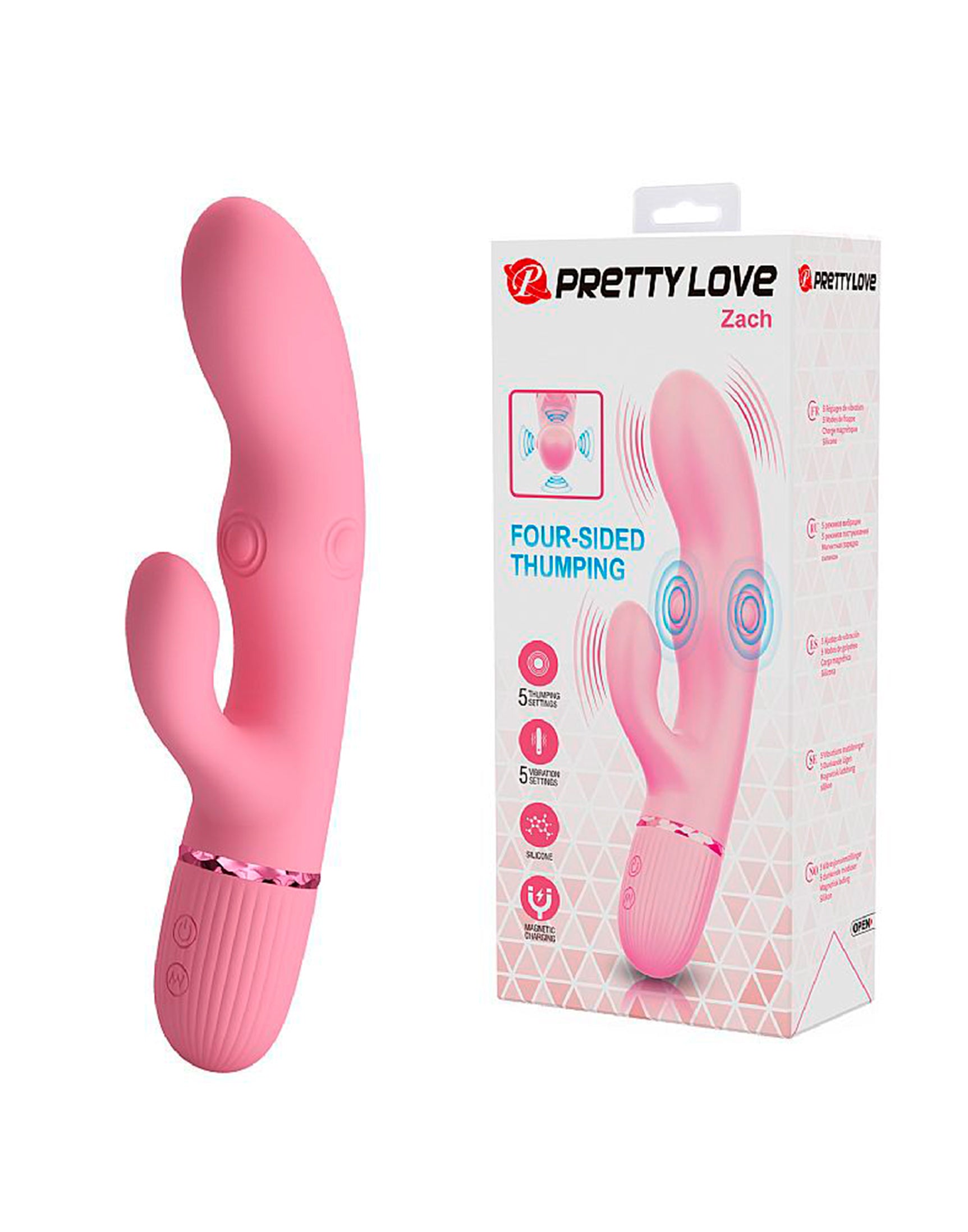 Vibrador de Ponto G e em rosa – Doce Malícia