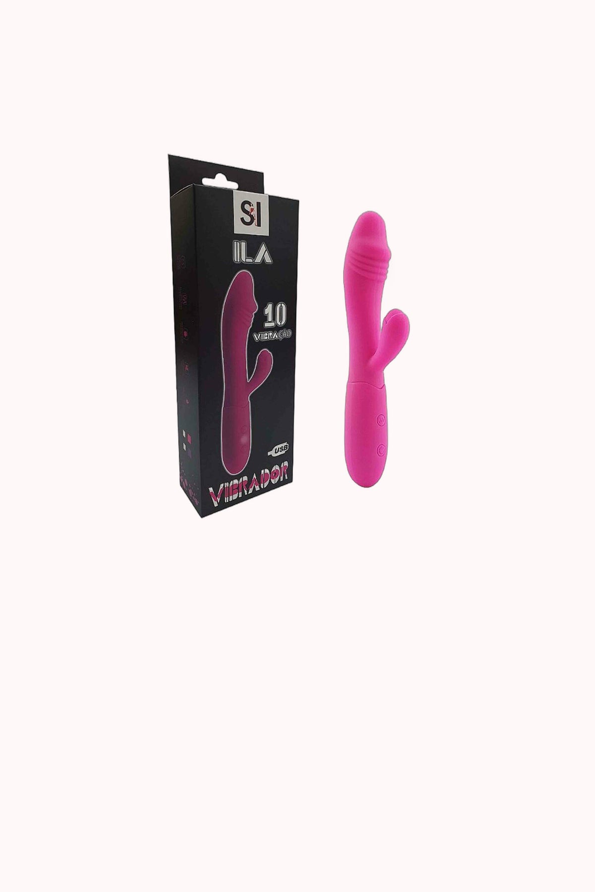 Vibrador em Silicone de Ponto G e Clitóris Recarregável – Doce Malícia