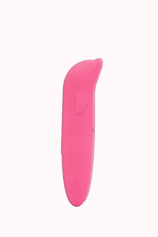 Vibrador Ponto G Golfinho com Toque Aveludado – Doce Malícia