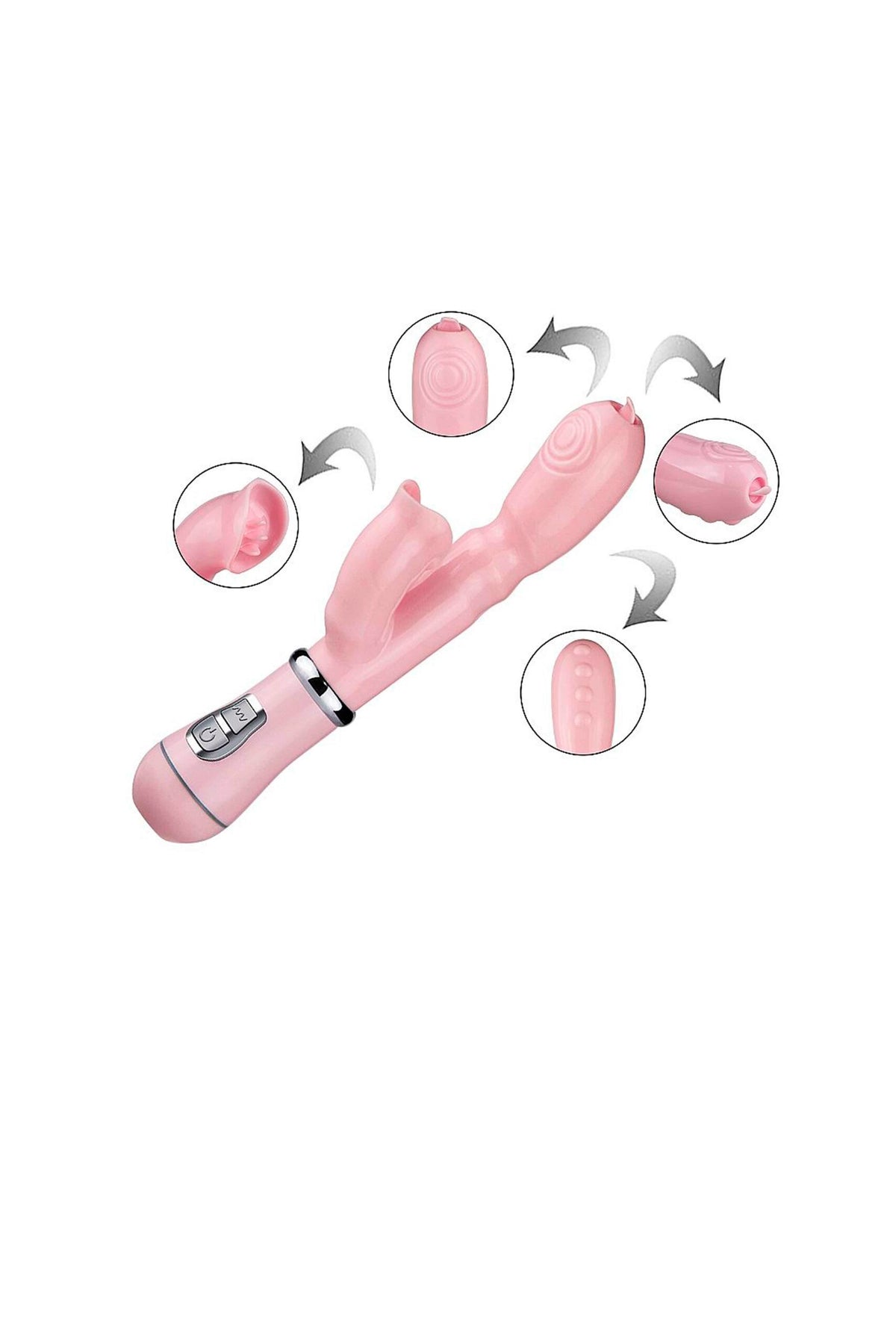 Vibrador de Ponto G e em rosa bebe – Doce Malícia