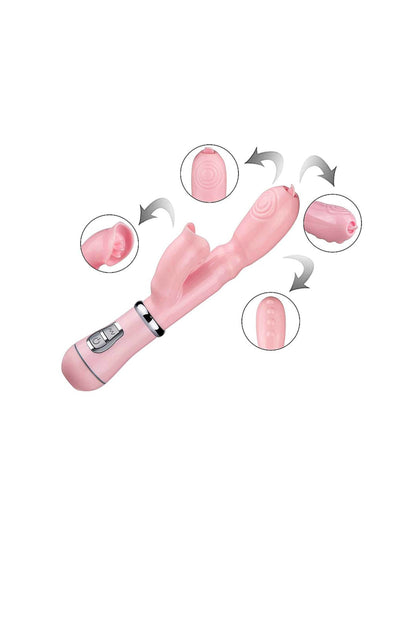 Vibrador de Ponto G e em rosa bebe – Doce Malícia