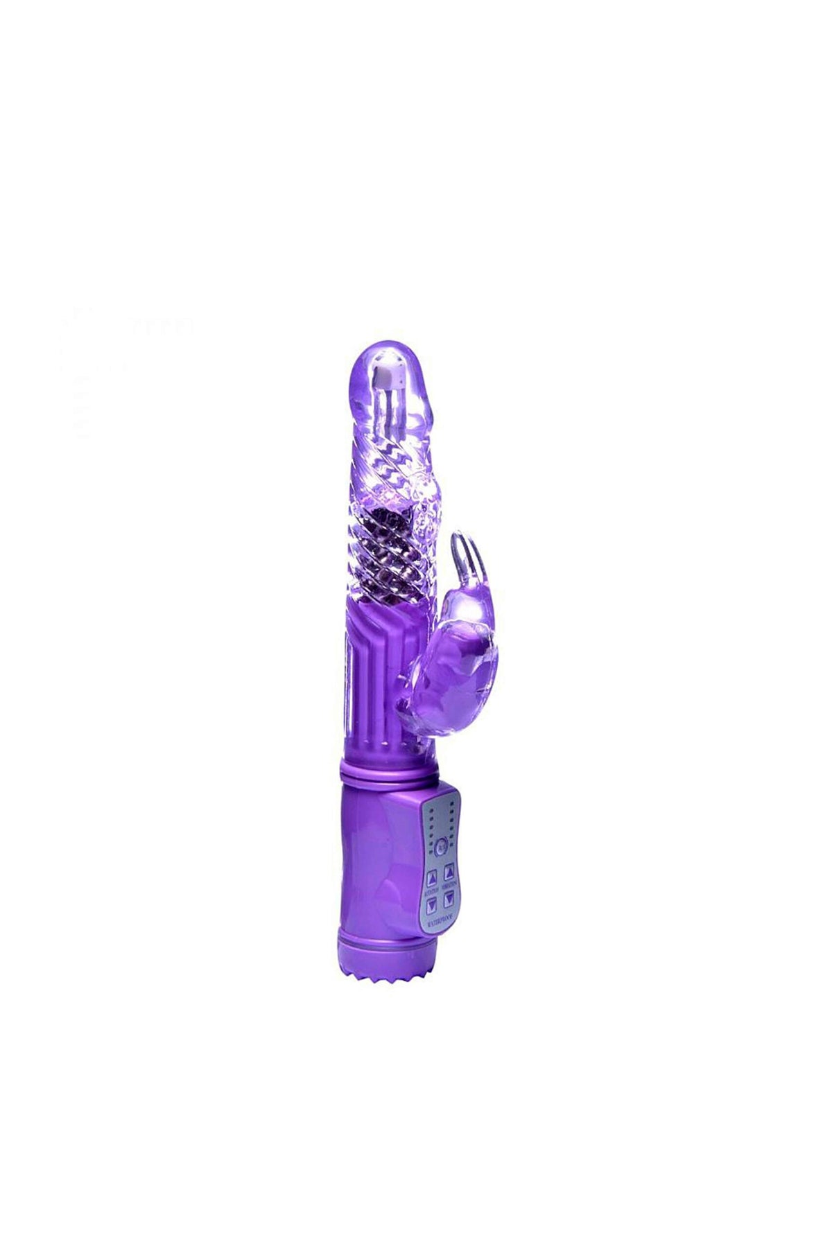 Vibrador Rotativo em Silicone Recarregável em rosa – Doce Malícia
