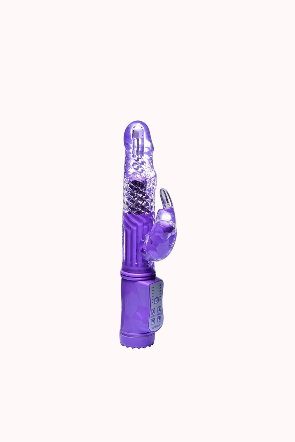 Vibrador Rotativo em Silicone Recarregável 36 Vibrações com Rotação – Doce Malícia