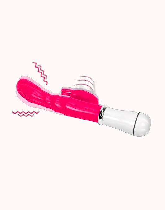 Vibrador Ponto G com Estimulador Rabbit – Doce Malícia