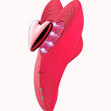 Vibrador de Calcinha Red Heart com App para Longa Distância – Doce Malícia
