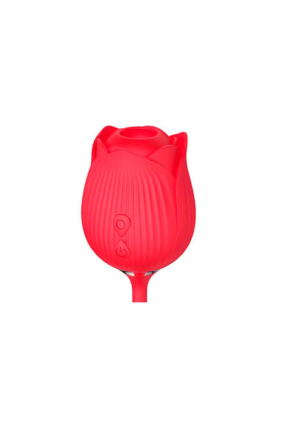 Vibrador Rosa Estimuladora de Ponto em Preto – Doce Malícia