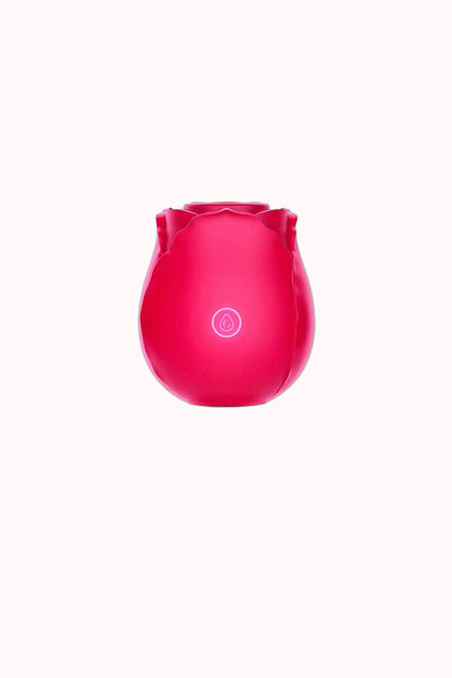 Vibrador Rosa Estimuladora Recarregável – 10 Modos de Pulsação – Doce Malícia