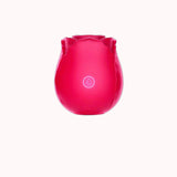 Vibrador Rosa Estimuladora Recarregável – 10 Modos de Pulsação – Doce Malícia