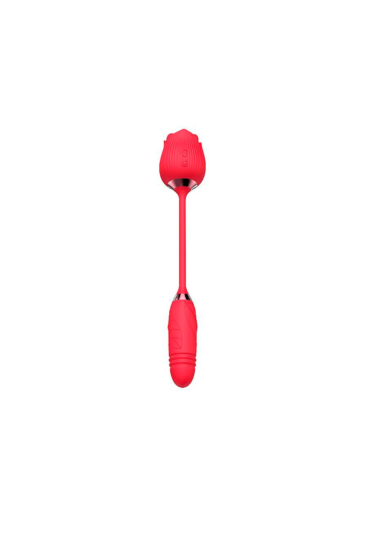 Vibrador Rosa Estimuladora de Ponto em Preto – Doce Malícia
