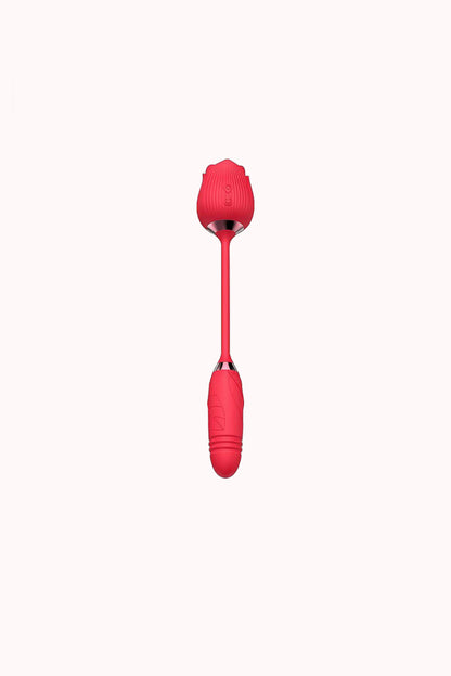 Vibrador Rosa Estimuladora de Ponto G com Vai e Vem – Doce Malícia