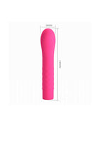 Vibrador em Silicone Atlas – em rosa – Doce Malícia