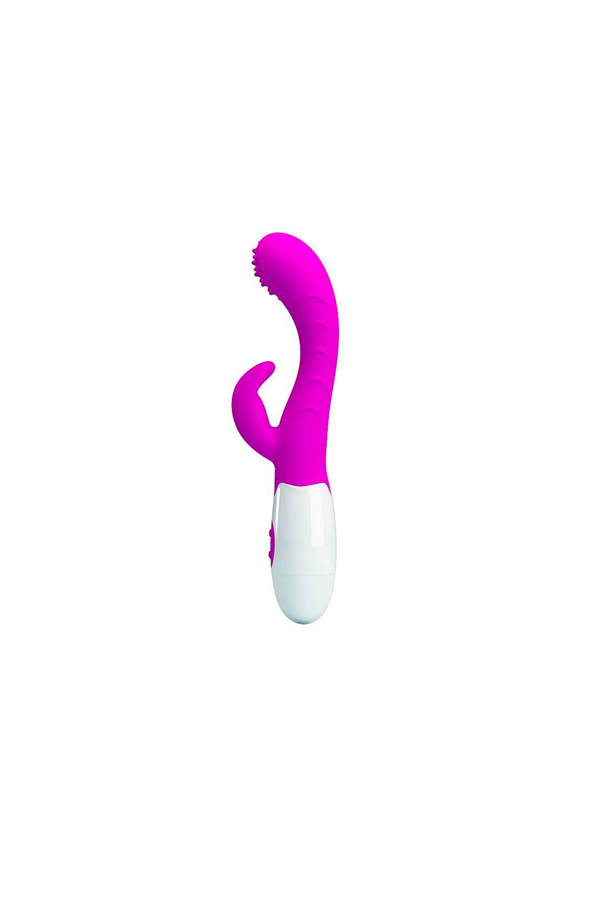 Vibrador Duplo em Silicone Cirúrgico em rosa – Doce Malícia