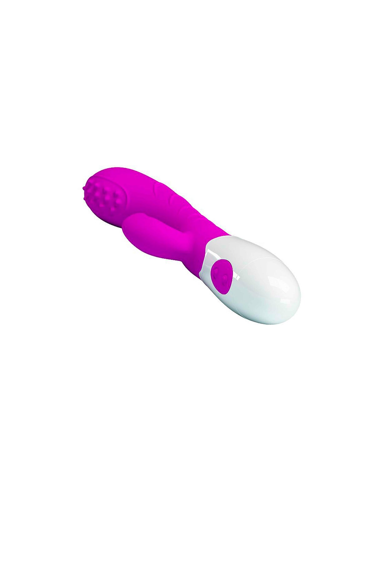 Vibrador Duplo em Silicone Cirúrgico em rosa – Doce Malícia