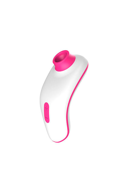 Vibrador de Silicone com Estimulador em rosa pink – Doce Malícia