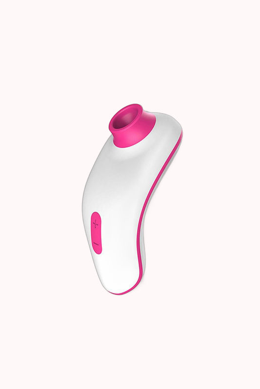Vibrador de Silicone com Estimulador de Clitóris Pulsação Recarregável – 12 Modos – Doce Malícia