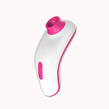 Vibrador de Silicone com Estimulador de Clitóris Pulsação Recarregável – 12 Modos – Doce Malícia