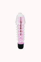 Vibrador Capa de Silicone com Textura Dupla – Doce Malícia