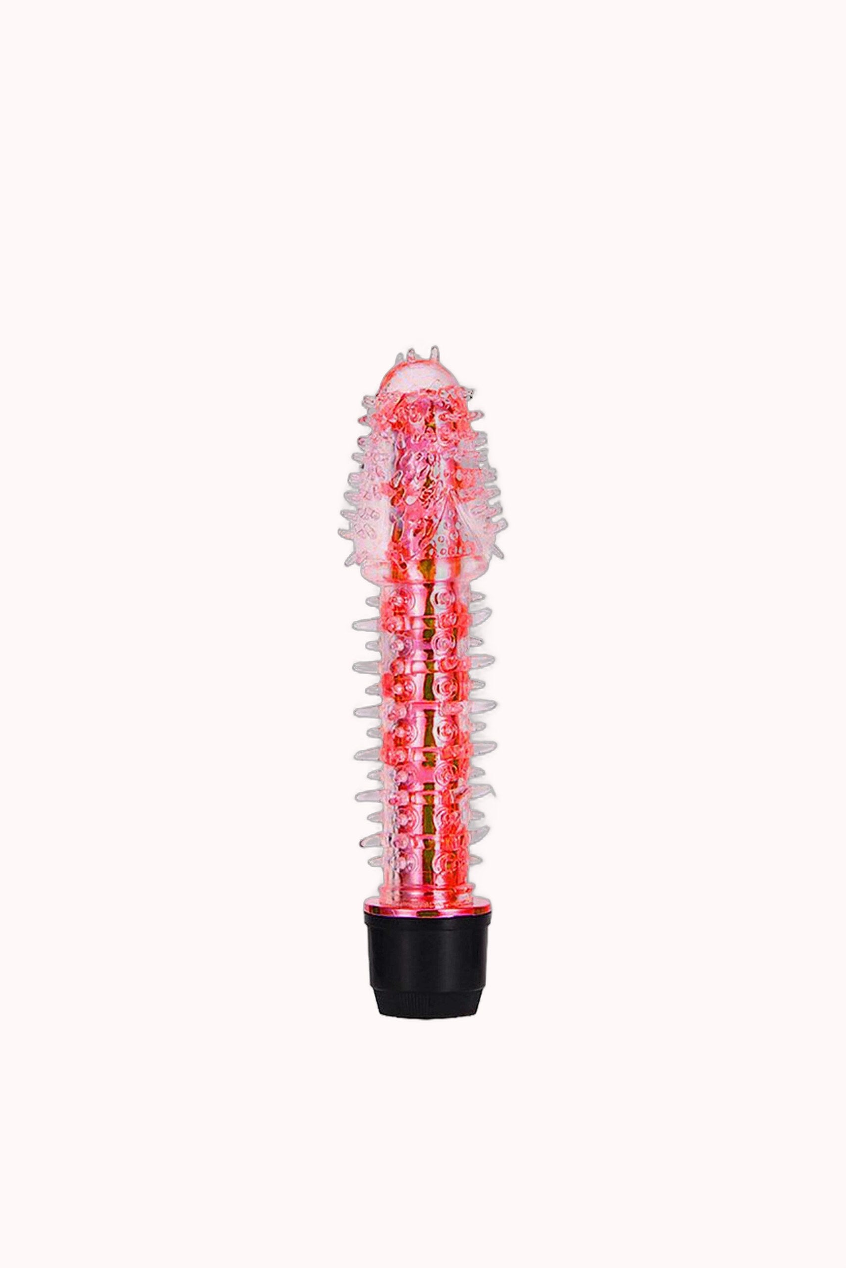 Vibrador Capa de Silicone com Textura Dupla – Doce Malícia