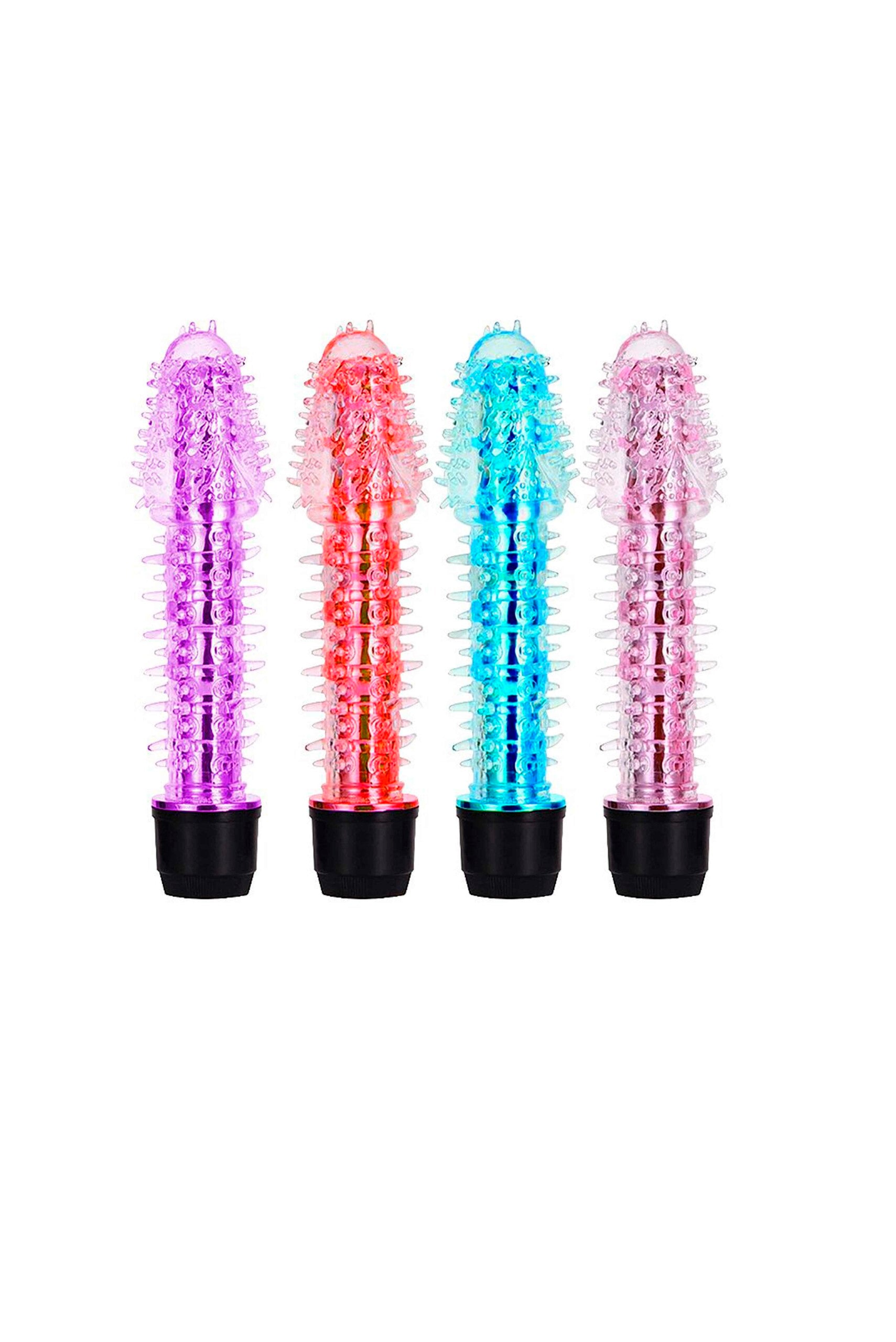 Vibrador Capa de Silicone com em azul claro – Doce Malícia
