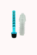Vibrador Capa de Silicone com Textura Dupla – Doce Malícia