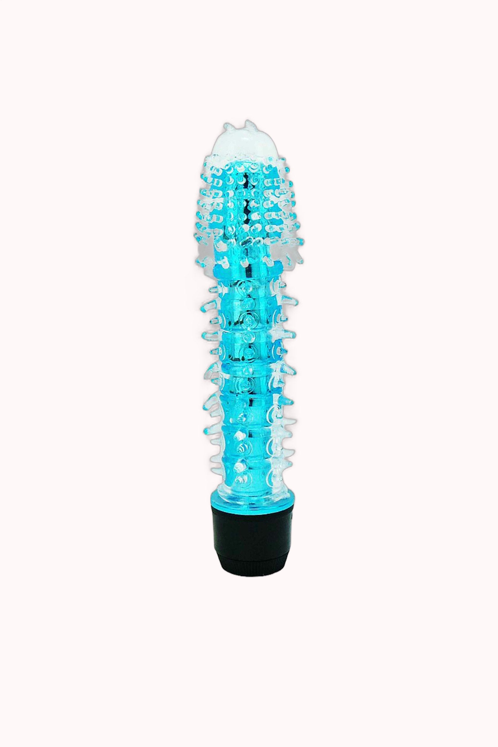 Vibrador Capa de Silicone com Textura Dupla – Doce Malícia