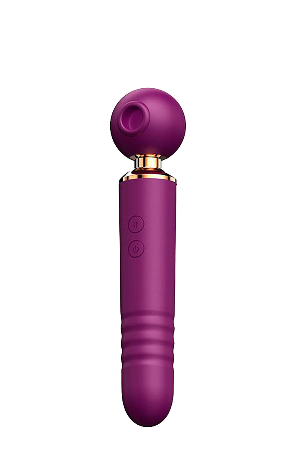 Vibrador c/ Sugador em Silicone em rosa – Doce Malícia