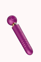Vibrador c/ Sugador em Silicone Recarregável – 3 em 1 – Doce Malícia