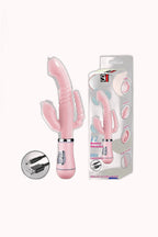 Vibrador de Ponto G e Clitóris em Jelly Recarregável – 3 em 1 – Doce Malícia