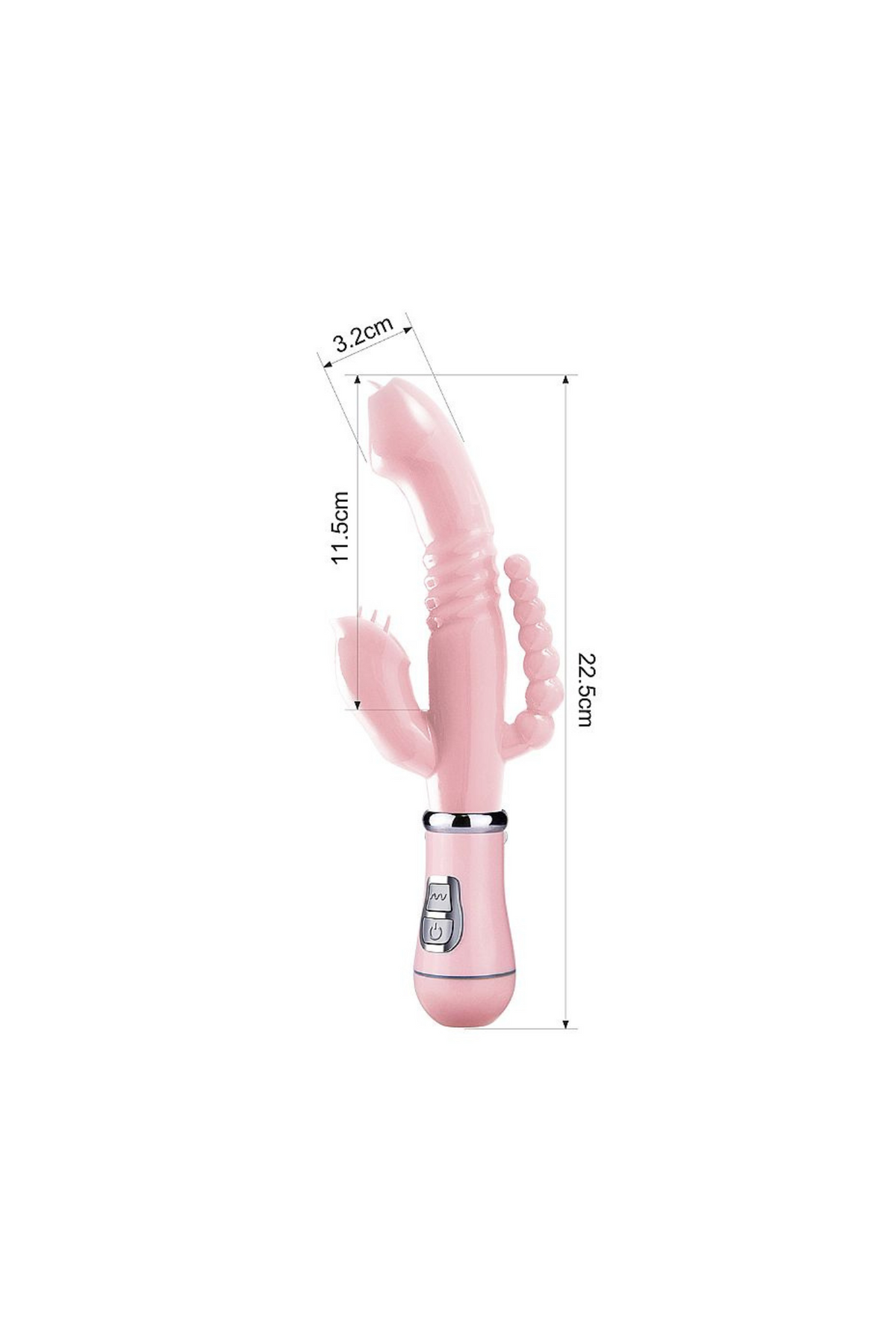 Vibrador de Ponto G e em rosa – Doce Malícia
