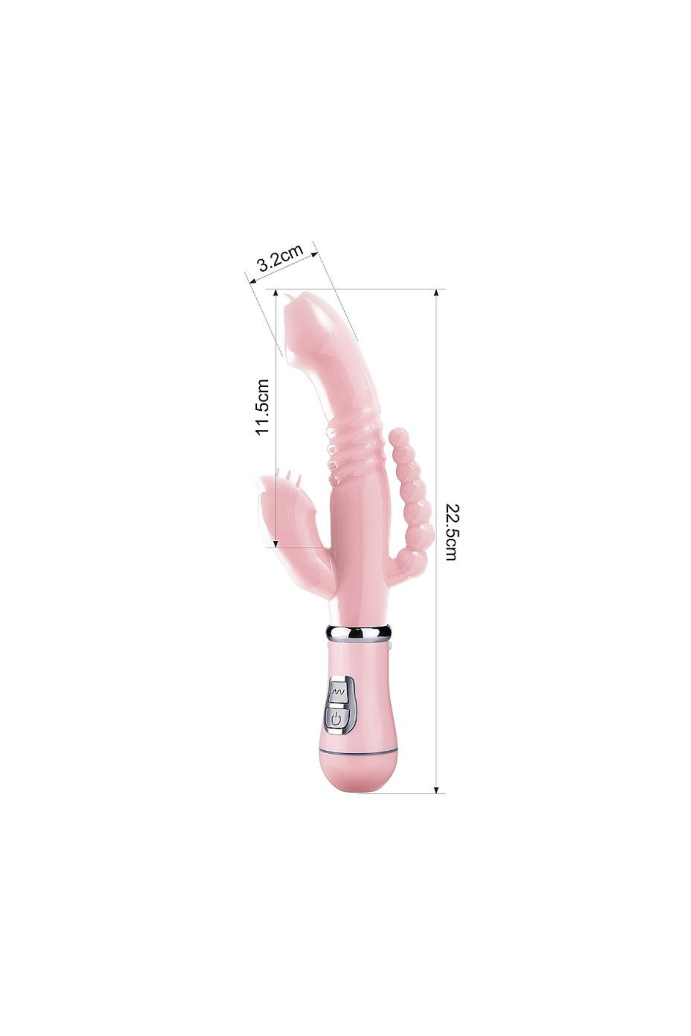 Vibrador de Ponto G e em rosa – Doce Malícia