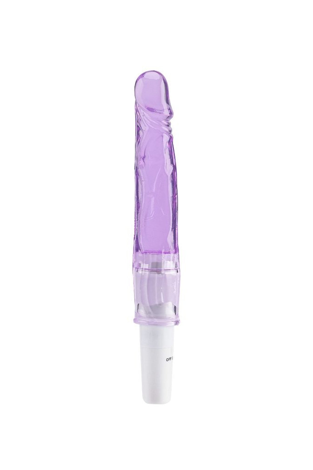 Vibro Pênis Estimulador Em Jelly 12,5X3cm em rosa – Doce Malícia