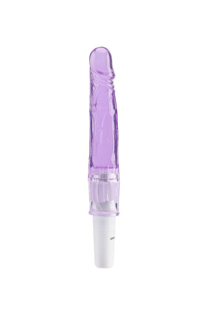 Vibro Pênis Estimulador Em Jelly 12,5X3cm em rosa – Doce Malícia