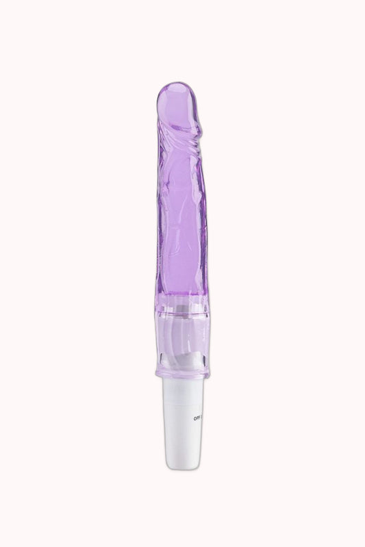 Vibro Pênis Estimulador Em Jelly 12,5X3cm – Doce Malícia