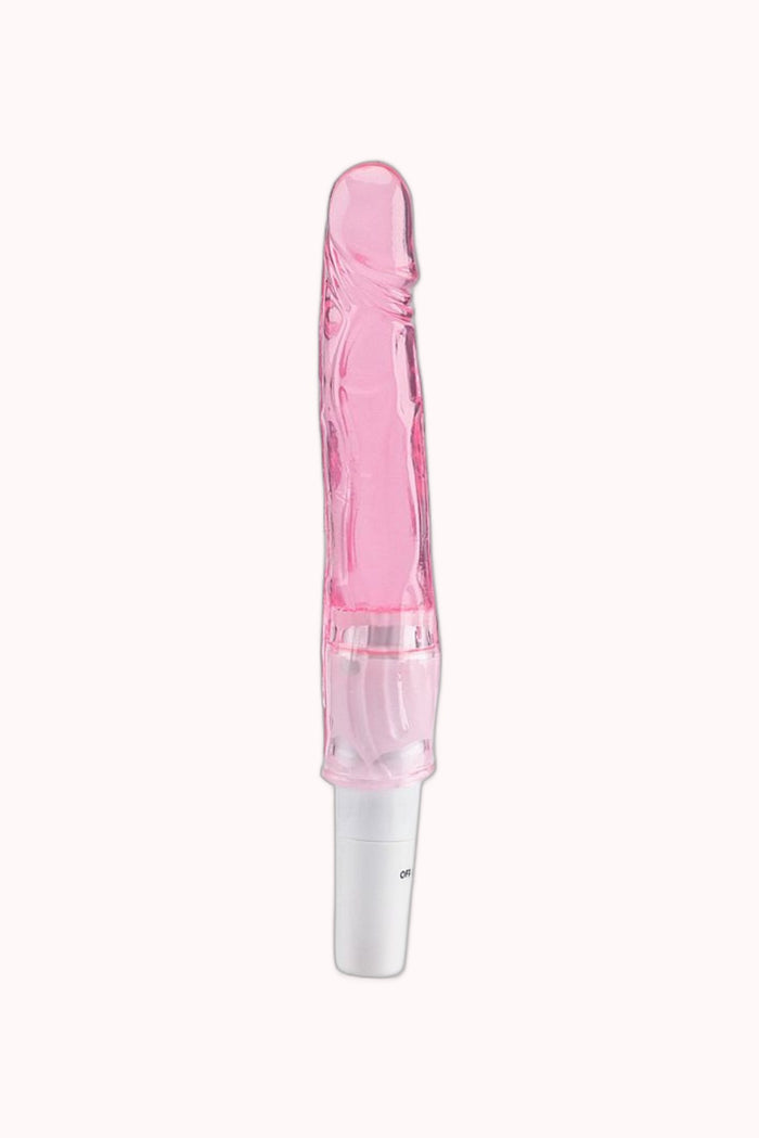 Vibro Pênis Estimulador Em Jelly 12,5X3cm – Doce Malícia — Doce Malícia